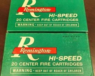 7512 - 2 Full Boxes Remington 30-30 Win Ammo
