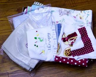 56 - Assorted Linens
