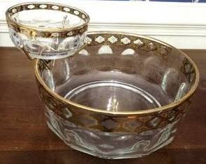 292 - Mid-Century Chip & Dip Bowl
