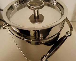 827 - Vintage Ice Bucket, signed RLL 7" tall
