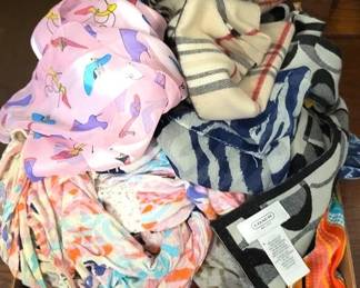 501 - Assorted Ladies Scarves to include one Coach
