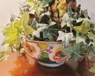 217 - Faux Artichoke Arrangement in Bowl
