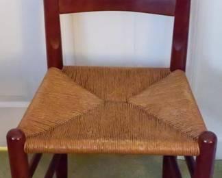 1210 - Rush Seat Chair 35x17x15

