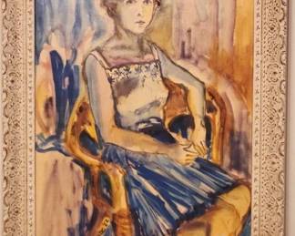 511 - Framed Painting, signed - 24 x 20
