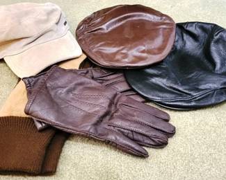 373 - Stetson Tan Hat & More to include Gloves
