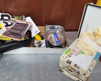 180 - Lot of Assorted Items to include First Aid Kit
