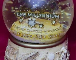 108 - Millennium Snow Globe 6"
