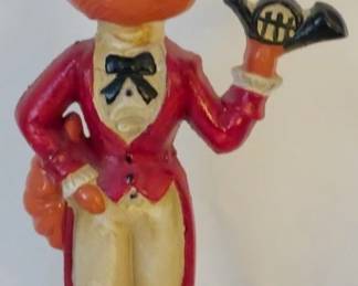 1174 - Cast Iron Fox Doorstop 11"
