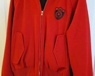 1058 - Ralph Lauren Polo Red Wool Jacket, M
