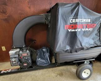 149 - Craftsman Monster Yard VAC You are buying a used as-is electric/electronic item. We do not guarantee all components are present, and if it is not expressly stated, it is untested.
