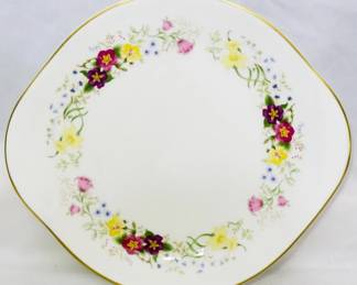 94 - Royal Albert Spring Morning Plate 9.5 x 10.5
