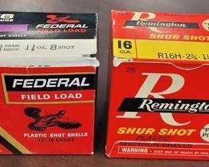 7515 - 2 Full Boxes 16ga Shotgun Shells
