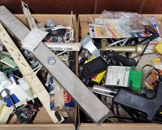 185 - 2 Box Lots of Assorted Items
