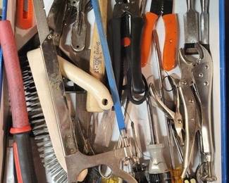 1603 - Box Lot of Tools
