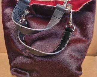 7566 - Maurizio Taiuti Italian Bag, Leather & Hide
