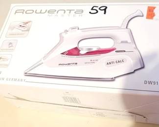 1579 - Rowenta Iron in box You are buying a used as-is electric/electronic item. We do not guarantee all components are present, and if it is not expressly stated, it is untested.
