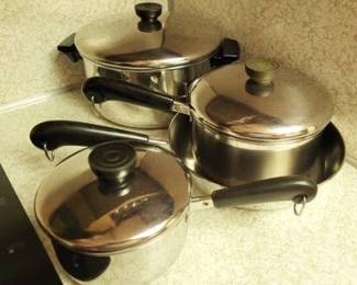 366 - Group Revere Ware Cookware

