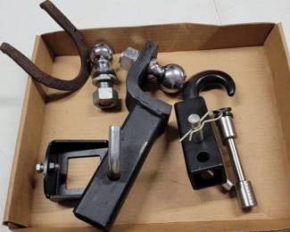 193 - Trailor Hitches & more 1 7/8" & 2"/6000 lbs
