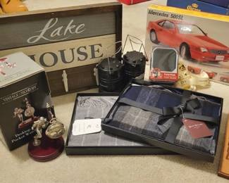 839 - Lot of Assorted Items to include Mercedes Model
