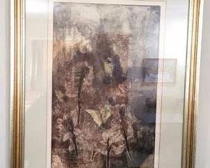 254 - Butterfly Paradise Artist Signed Painting 20 x 15
