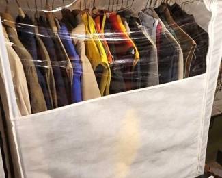 1529 - Cloth Clothes Box w/ Contents
