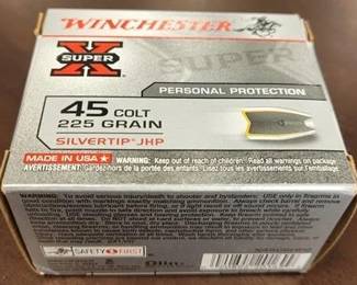7521 - Full Box Winchester 45 Colt Bullets
