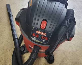 47h - Craftsman 20 Gallon Shop Vac You are buying a used as-is electric/electronic item. We do not guarantee all components are present, and if it is not expressly stated, it is untested.

