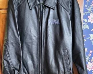 137 - Burk's Bay NRA Zippered Jacket size L
