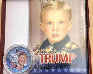 498 - Trump Memorabilia Childhood picture - 2.5 x 1.75
