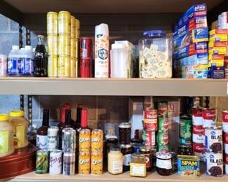 1562 - 2 Shelf Lots Food & etc
