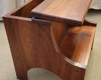 481 - Handcrafted Bed Steps w/ storage 15 x 17 x 14
