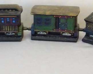 1219 - 4pc Train Decor
