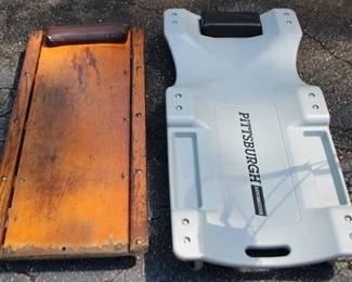 58h - 2 Garage Creepers 18 x 40
