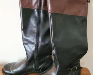 1280 - Ladies Leather Boots size 7.5
