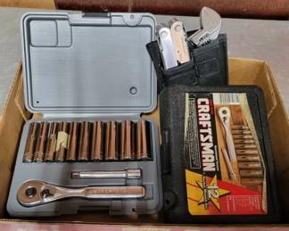 174 - Lot of Assorted Socket Wrenches & more
