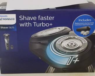 1140 - New Phillips Norelco Shaver with Box (Retail 100$) You are buying a used as-is electric/electronic item. We do not guarantee all components are present, and if it is not expressly stated, it is untested.
