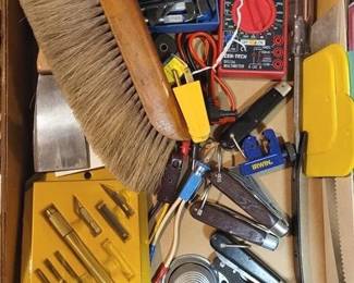 1598 - Box Lot of Tools
