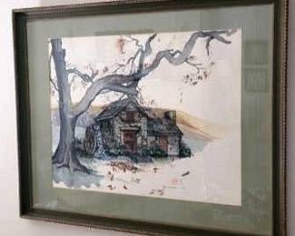 259 - Vintage 1981 Artist Signed Painting 26 x 32
