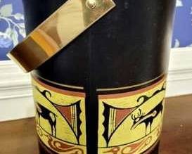 355 - Vintage Couroc Ice Bucket 11 x 8
