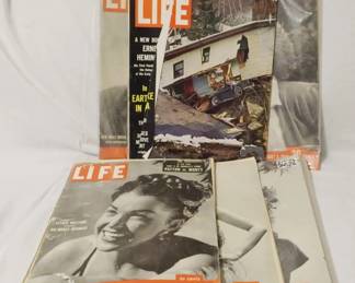 1104 - Group of Life Magazines
