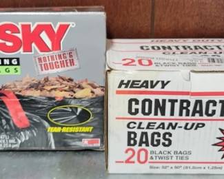 163 - Contractor Clean-up Bags - 2 full boxes
