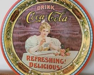 1266 - Coca-Cola Metal Tray 12"
