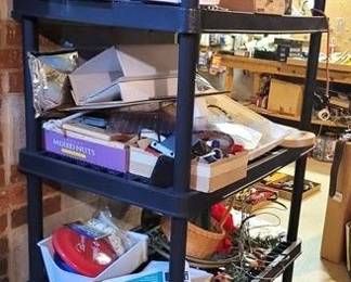 1544 - Plastic Shelf w/ Contents 72 x 36 x 24
