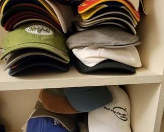 826 - 2 Shelf Lots of Assorted Hats
