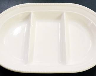 74 - Ceriart Divided Platter 12x16.5
