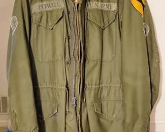 857 - U.S. Army 1st Cavalry Field Jacket w/ winter liner

