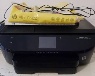 1146 - HP-Envy 7640 Printer with Accessories You are buying a used as-is electric/electronic item. We do not guarantee all components are present, and if it is not expressly stated, it is untested.
