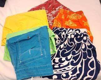 393 - Lot of Assorted Men's Bathing Suits size M
