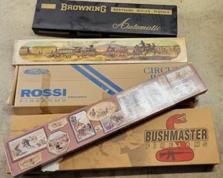 156 - Assorted Long Gun Boxes (empty)
