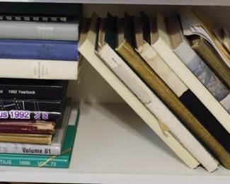1150 - Shelf Lot of Vintage Yearbooks
